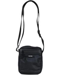 Calvin Klein - Schwarze Polyester Umhängetasche Frühling/Sommer - Lyst