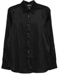 Emporio Armani - Allover Logo Shirt - Lyst
