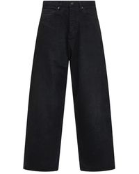 Balenciaga - Wide-Leg Jeans - Lyst