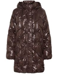 Cream - Jassen ,Bruin ,Polyester Crdrakie Midi Jas - Lyst