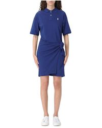 Polo Ralph Lauren - Short Dresses - Lyst