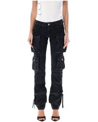 The Attico - Straight Jeans - Lyst