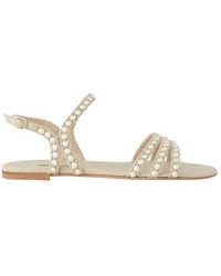 Casadei - Flat Sandals - Lyst