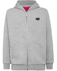 Philipp Plein - Hooded Sweatjacket Iconic Plein - Lyst