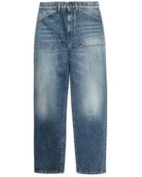 Givenchy - Jeans ,Blauw ,Denim Concealed Fly Denim Jeans - Lyst