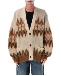 Isabel Marant - Gezellige Fair Isle Gebreide Kleding Roest Aw25 - Lyst