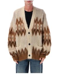 Isabel Marant - Gezellige Fair Isle Gebreide Kleding Roest Aw25 - Lyst