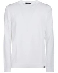 Fay - Round-Neck Knitwear - Lyst