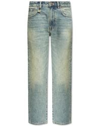 R13 - Straight Fit Jeans - Lyst