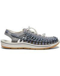 Keen - Canvas Sandal Steel/Birch - Lyst