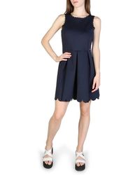 Armani Exchange Sleeveless Dress - 3zya80yjj2z - Blauw