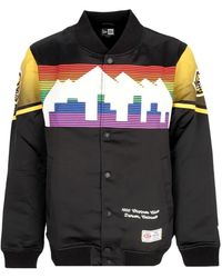 KTZ - Jassen ,Zwart ,Polyester Snap Satin Jacket - Lyst