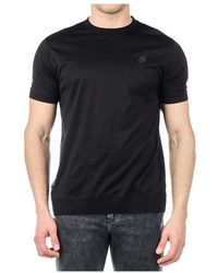 Karl Lagerfeld - Schwarzes baumwoll regular fit t-shirt - Lyst