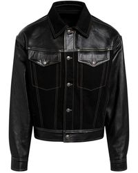 Versace - Leather Jackets - Lyst