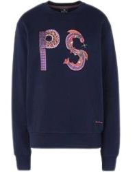 PS by Paul Smith - Logo Print Sweatshirt - Lyst