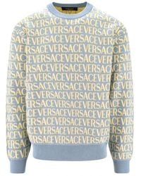 Versace - Round-Neck Knitwear - Lyst