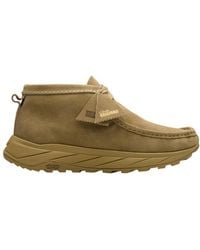 Clarks - Schoenen ,Bruin ,Suède Wallabee Eden Boots - Lyst