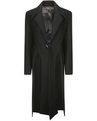 Mugler - Single-Breasted Coats - Lyst
