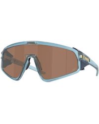Oakley - Accessoires ,Blauw ,Latch Panel Zonnebril - Lyst