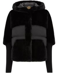 CESARE GASPARI - Oversized faux fur jacket - Lyst