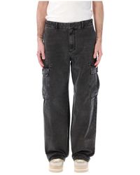 Givenchy - Jeans ,Zwart ,Katoen Zwarte Cargo Broek - Lyst