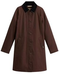 Woolrich - Single-Breasted Coats - Lyst
