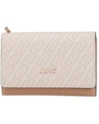 Liu Jo - Accessoires ,Leer Caliwen Wallet - Lyst