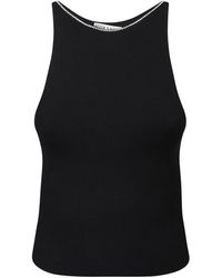 Alice + Olivia - Top Verfraaid Met Kristallen - Lyst