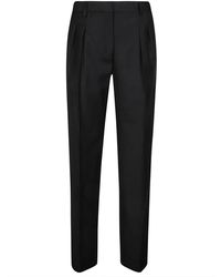 Loulou Studio - Trousers > straight trousers - Lyst