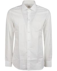 Orian - Overhemden ,Wit ,Long Sleeve Slim Shirt - Lyst