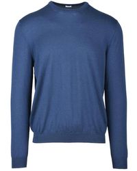 Malo - Kasjmier Ronde Hals Pullover Trui - Lyst