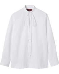 Gucci - Witte Katoenen Morsetto Shirt - Lyst