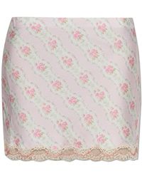 LoveShackFancy - Short Skirts - Lyst