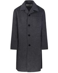 Ami Paris - Single-Breasted Coats - Lyst