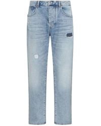 ARMANI EXCHANGE - Straight Fit Jeans - Lyst