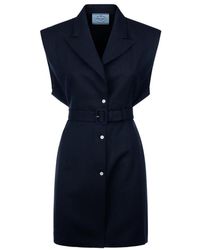 Prada - Oversized Vest - Lyst