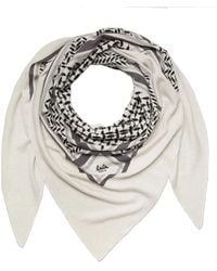 Lala Berlin - Triangle trinity clic scarf - Lyst