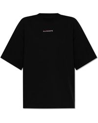 AllSaints - Disc amelie t-shirt - Lyst