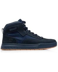 Timberland - Schoenen ,Blauw ,Leer Maple Grove Chukka - Lyst