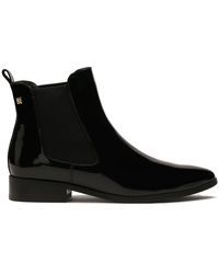 Kazar - Slip-On Flache Stiefeletten Mit Niedrigem Absatz - Lyst