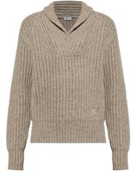 Burberry - V-Neck Knitwear - Lyst