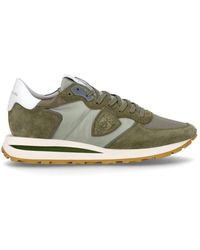 Philippe Model - Schoenen ,Groen ,Suède Tropez High Sneakers - Lyst