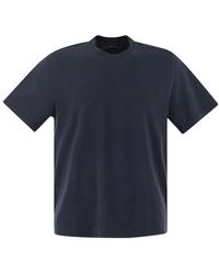 Fedeli - Short sleeved cotton t shirt - Lyst