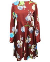 Acne Studios Jurk Met Lange Mouwen - Rood