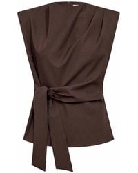 co'couture - Sleeveless Tops - Lyst