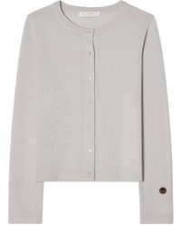 BUSNEL - Truien & Vesten ,Grijs ,Wol Presley Merino Wollen Cardigan - Lyst
