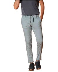 Mason's - Schmale Passform Leinen Baumwoll Jogger Hose - Lyst
