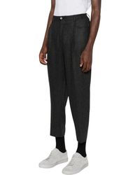 BRIGLIA - Cropped Trousers - Lyst