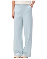 Object - Broeken Objlisa Wide Pant - Lyst
