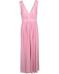 Marella - Kleedjes ,Roze ,Polyester Fagotto Maxi Jurk - Lyst
